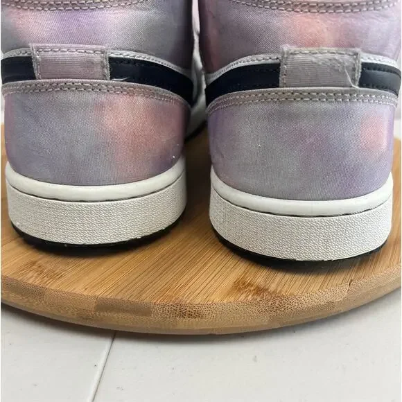 Nike Air Jordan Tie Dye Bleached Purple Pink Sneakers Size 11.5 DM1200-001 - Picture 5 of 13